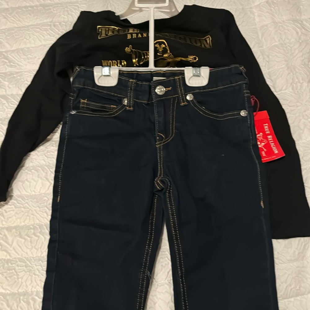 Jean and shirt set